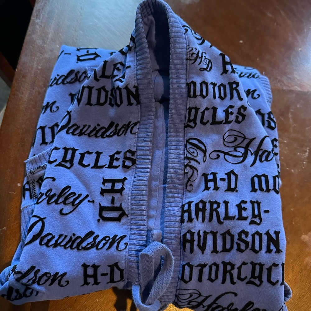 Harley-Davidson Blue Hoodie